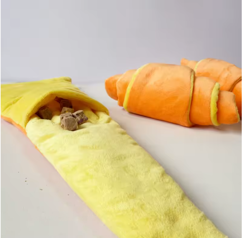 Slow Plush Feeder Bowl for Dogs Treat Thrilling