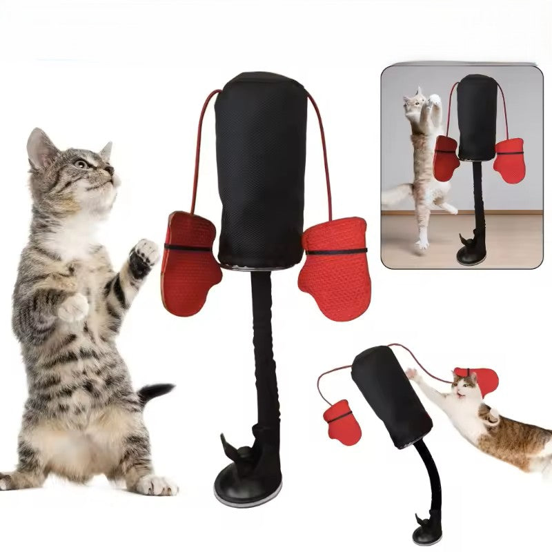 Interactive Toy for Cats Unleash Inner Boxer Punching