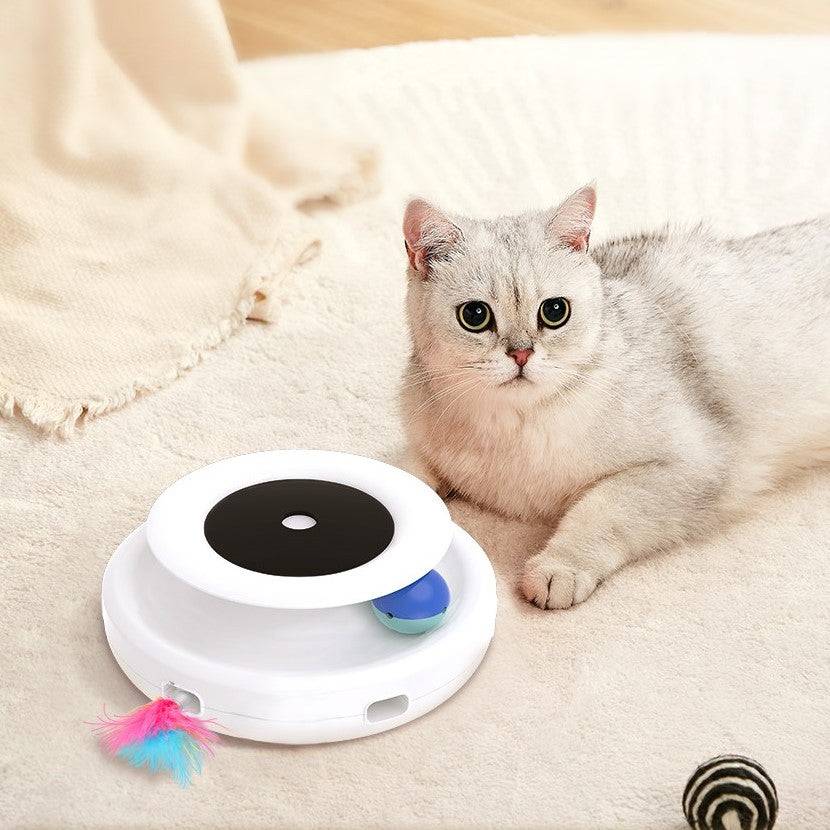 Smart Interactive Wand Teaser for Cats Nearly Domestic 2-IN-1