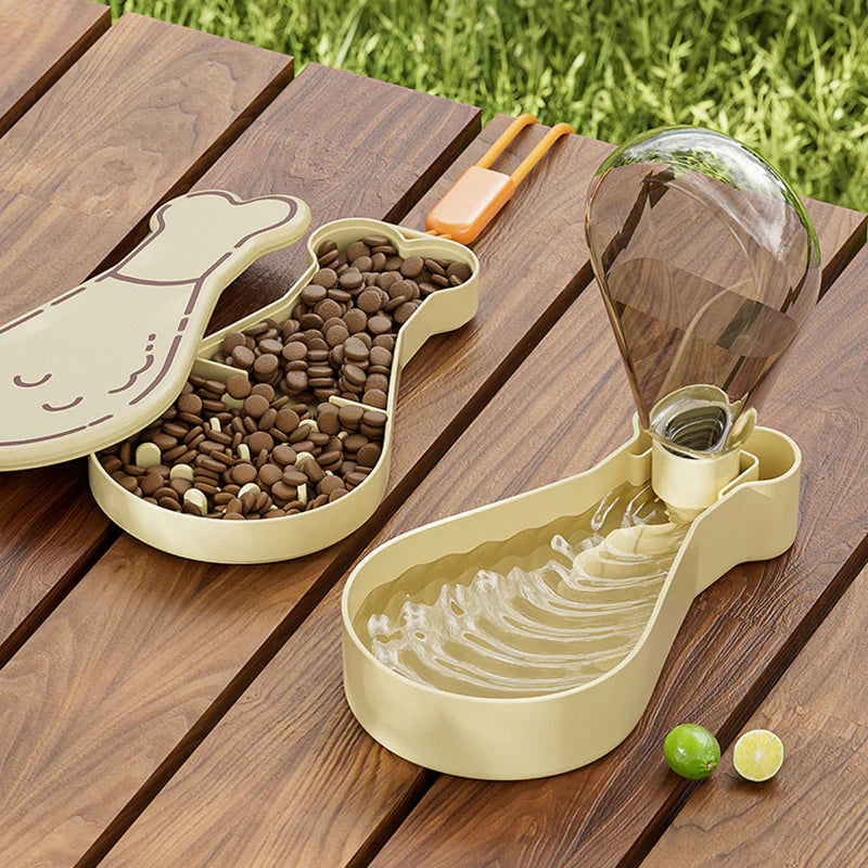 Travel Portable Water Fountain for Dogs Feeding Station