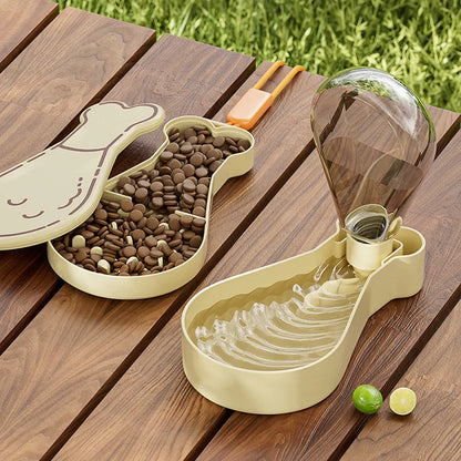 Travel Portable Water Fountain for Dogs Feeding Station