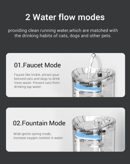 Automatic Water Fountain for Cats Dehydrated Smart Promotes 2L