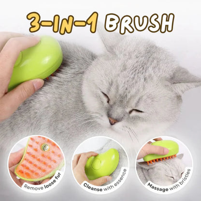 Massager for Cats Ready Give Grooming Steamy Premium