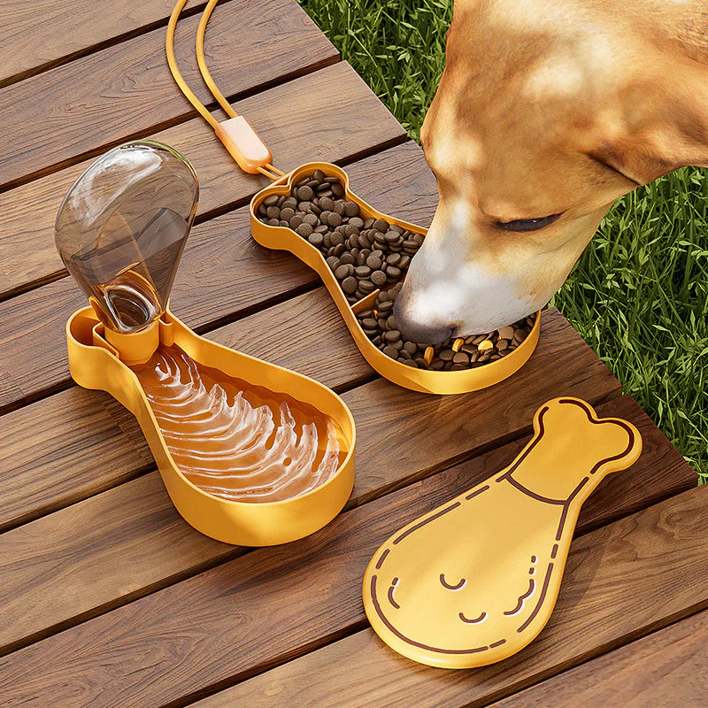 Travel Portable Water Fountain for Dogs Feeding Station