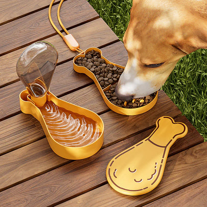 Travel Portable Water Fountain for Dogs Feeding Station