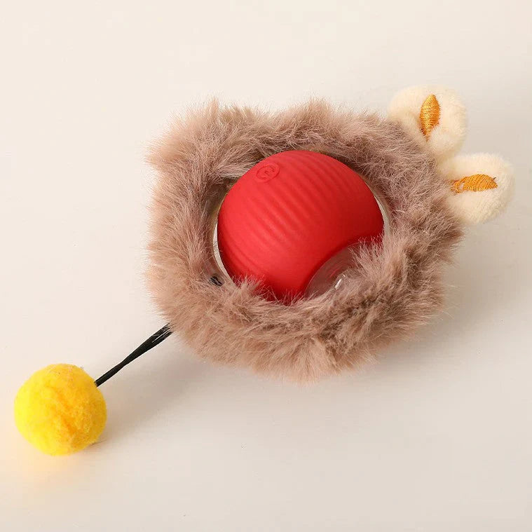 Interactive Ball Toy for Cats & Dogs Rolling
