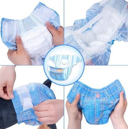 Diaper Wrap for Dogs Multi Layer Leak Odor