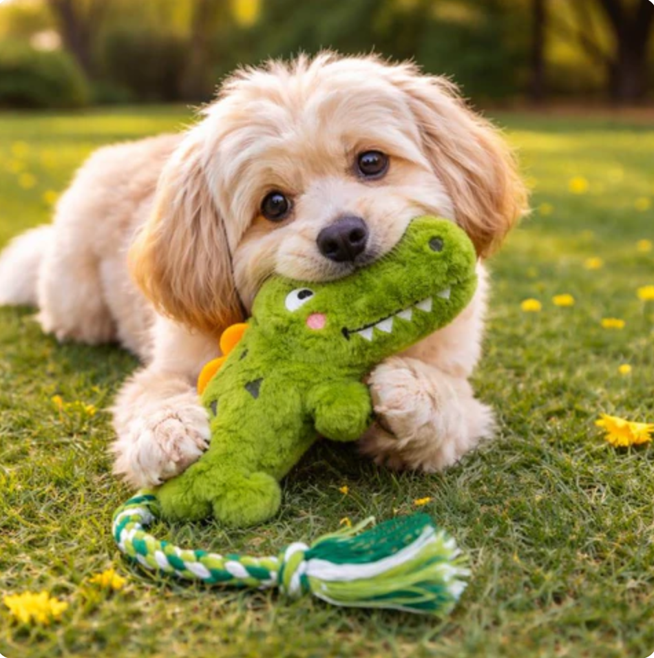 Natural Fiber Cotton Dental Care Tool for Dogs