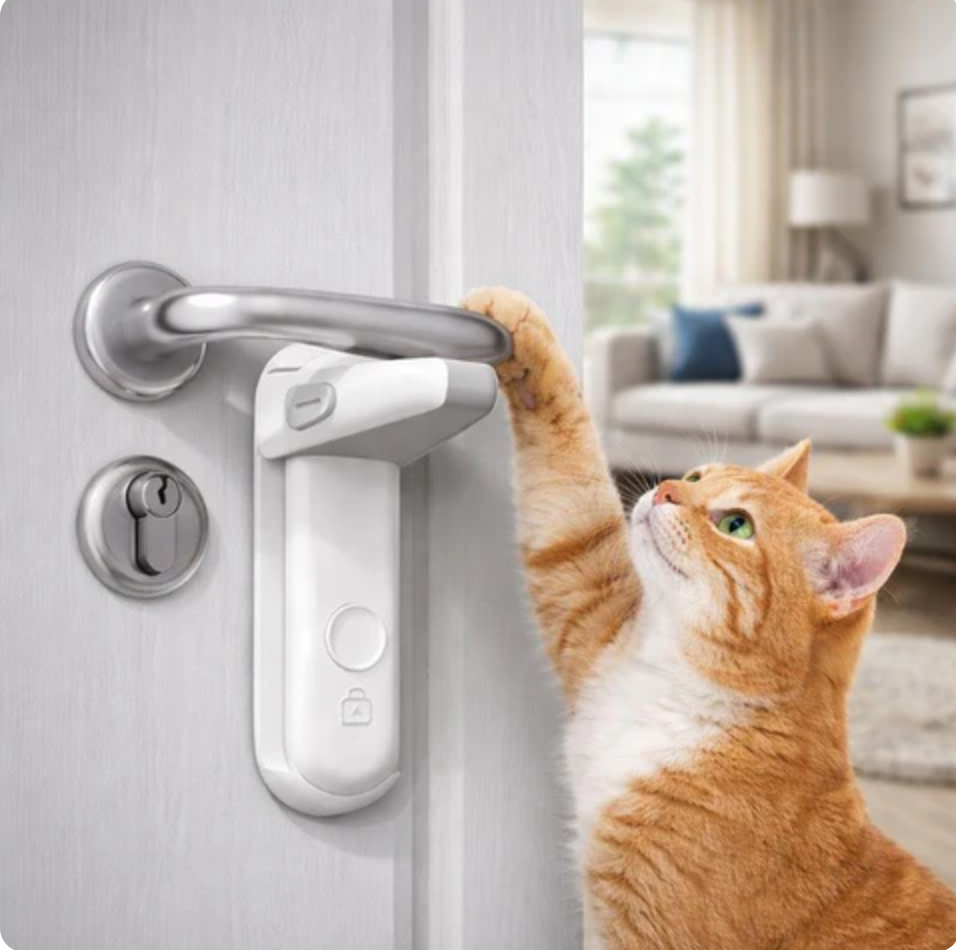 Quiet Safety Gate for Pets Disruption Closing Silent