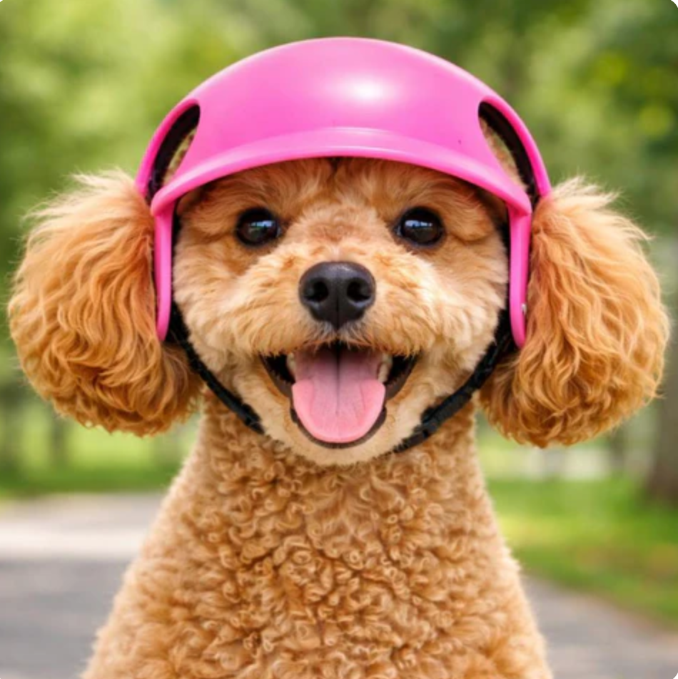 Adjustable Safety Helmet for Cats & Dogs Adventure