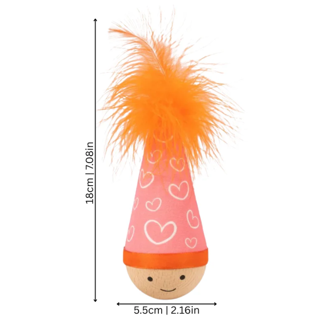 Self Balancing Wand Teaser for Cats Interactive Wobble