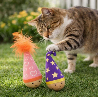 Self Balancing Wand Teaser for Cats Interactive Wobble