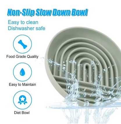 Silicone Slow Feeder Lick Mat for Cats & Dogs