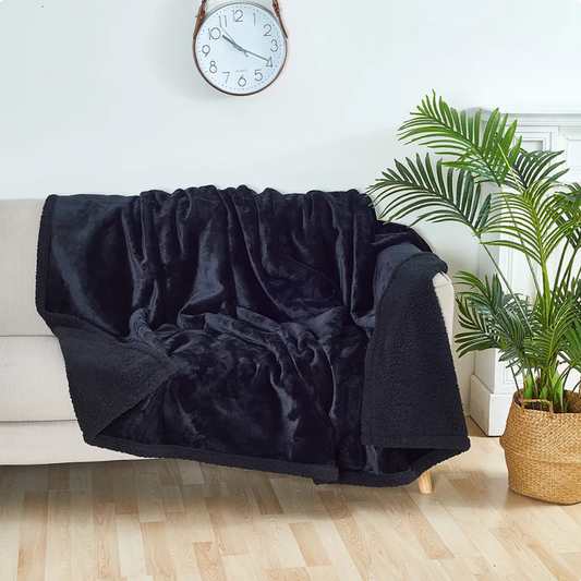 Waterproof Plush Blanket for Cats & Dogs Sherpa