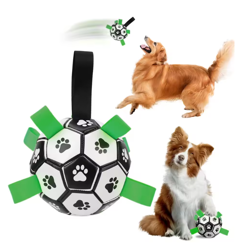 Interactive Nylon Ball Toy for Cats & Dogs