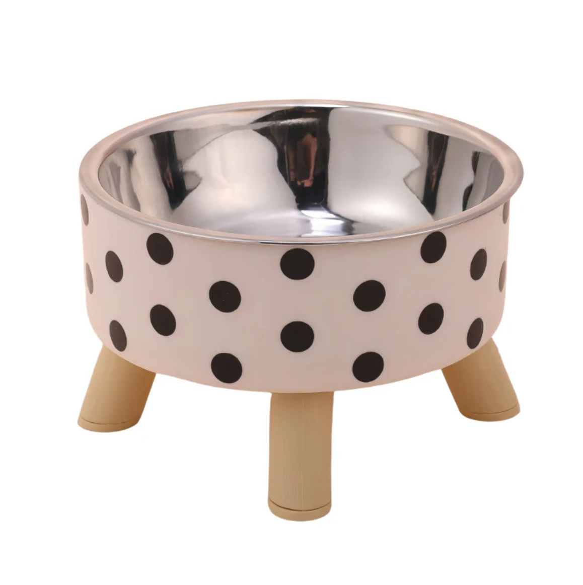 Elevated Slow Stainless Steel Feeder Bowl for Cats & Dogs