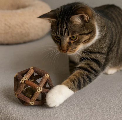 Cozy Plush Bed for Cats Vertical Security Stress