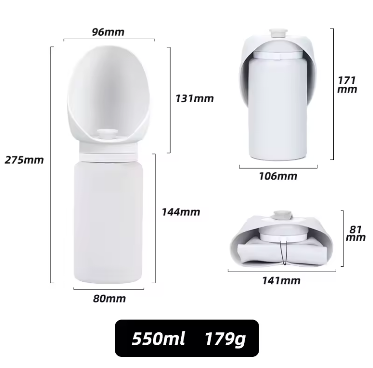 Travel Portable Water Fountain for Cats & Dogs