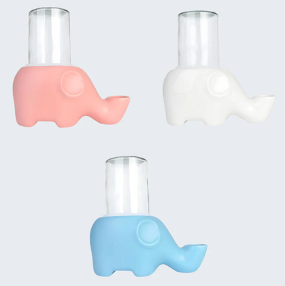 Ceramic Water Fountain for Cats & Dogs Hydration