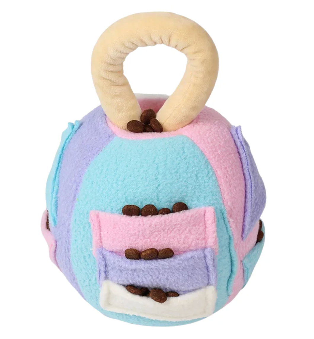 Interactive Fleece Puzzle Feeder Toy for Dogs Instinctive
