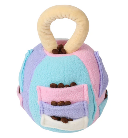 Interactive Fleece Puzzle Feeder Toy for Dogs Instinctive
