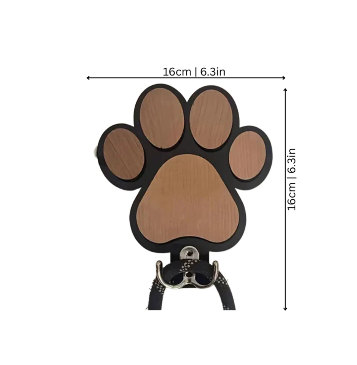 Wooden Leash for Cats & Dogs Vertical Organization