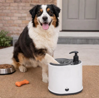 Silicone Drying Towel for Dogs Floors Spotless Paws