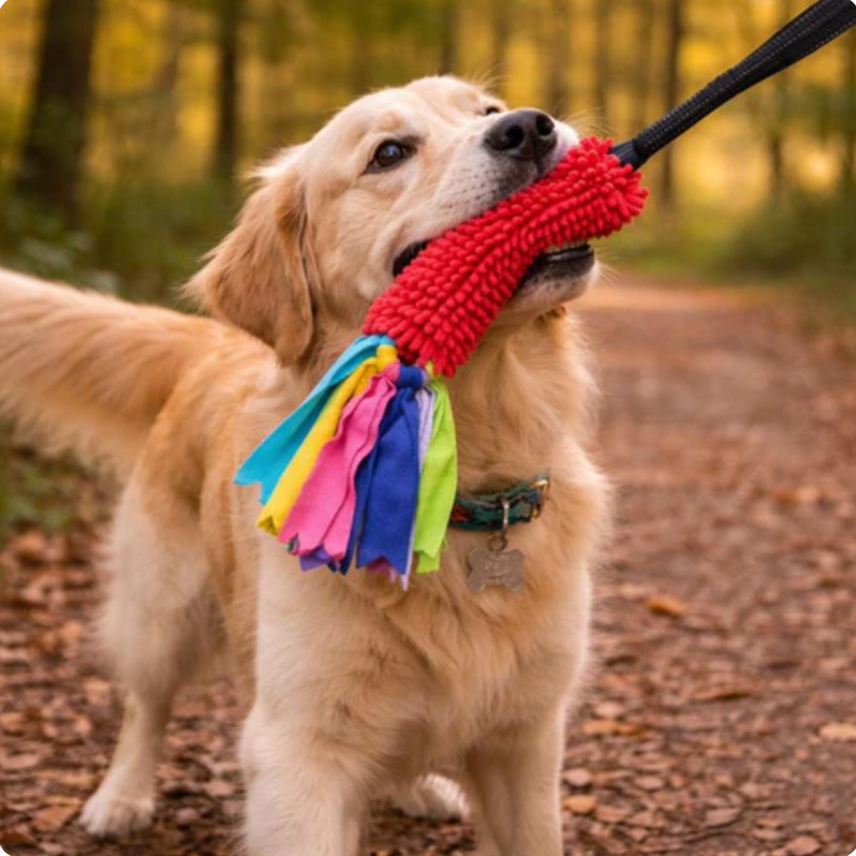 Plush Dental Care Tool for Dogs Interactive Bond