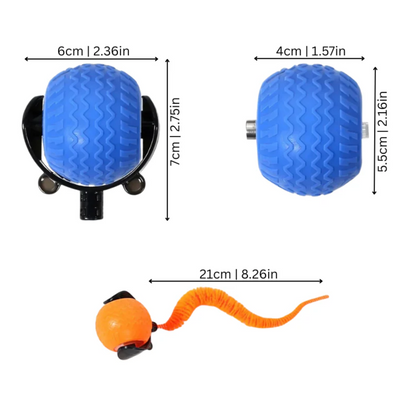 Interactive Ball Toy for Cats & Dogs High