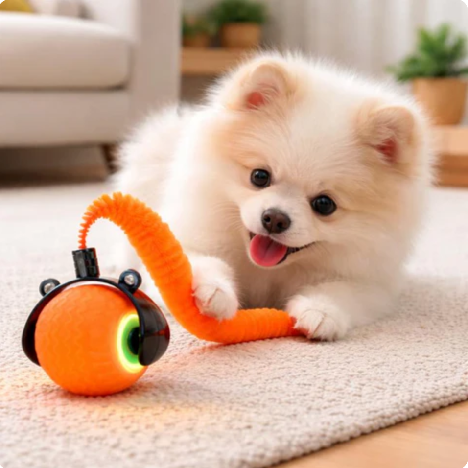 Interactive Ball Toy for Cats & Dogs High