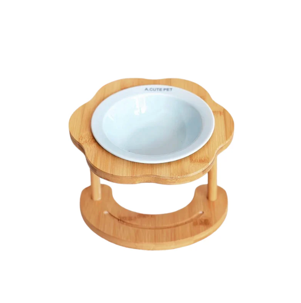Slow Ceramic Feeder Bowl for Cats & Dogs