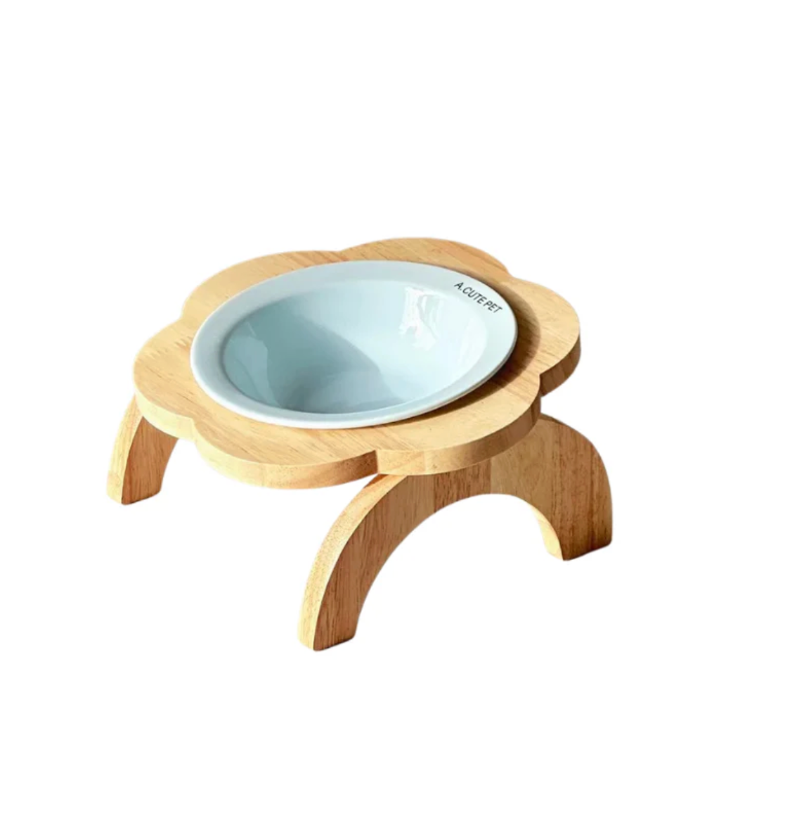 Slow Ceramic Feeder Bowl for Cats & Dogs