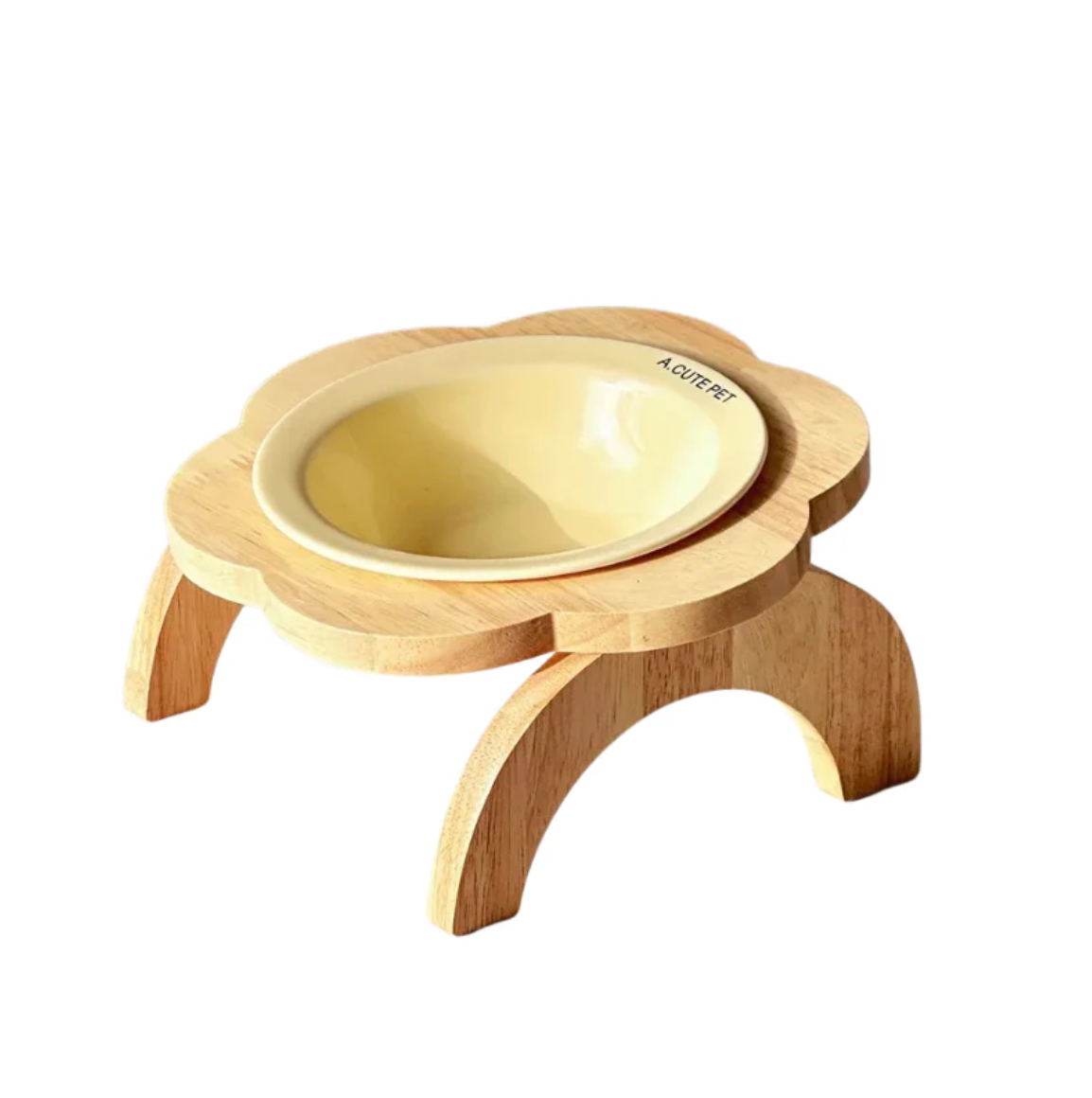 Slow Ceramic Feeder Bowl for Cats & Dogs