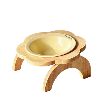 Slow Ceramic Feeder Bowl for Cats & Dogs