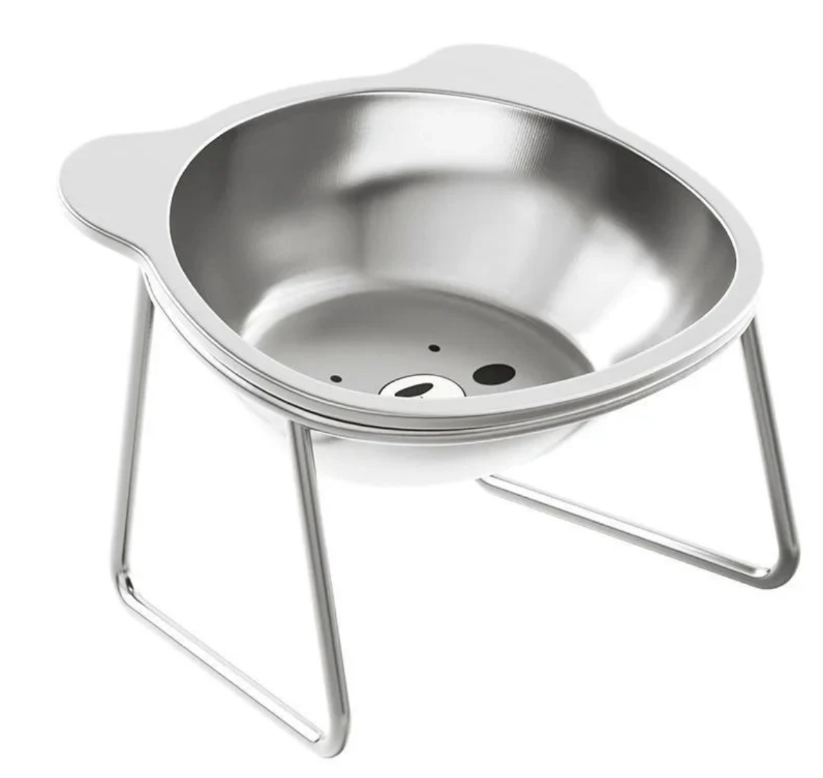 Slow Stainless Steel Feeder Bowl for Dogs Meal
