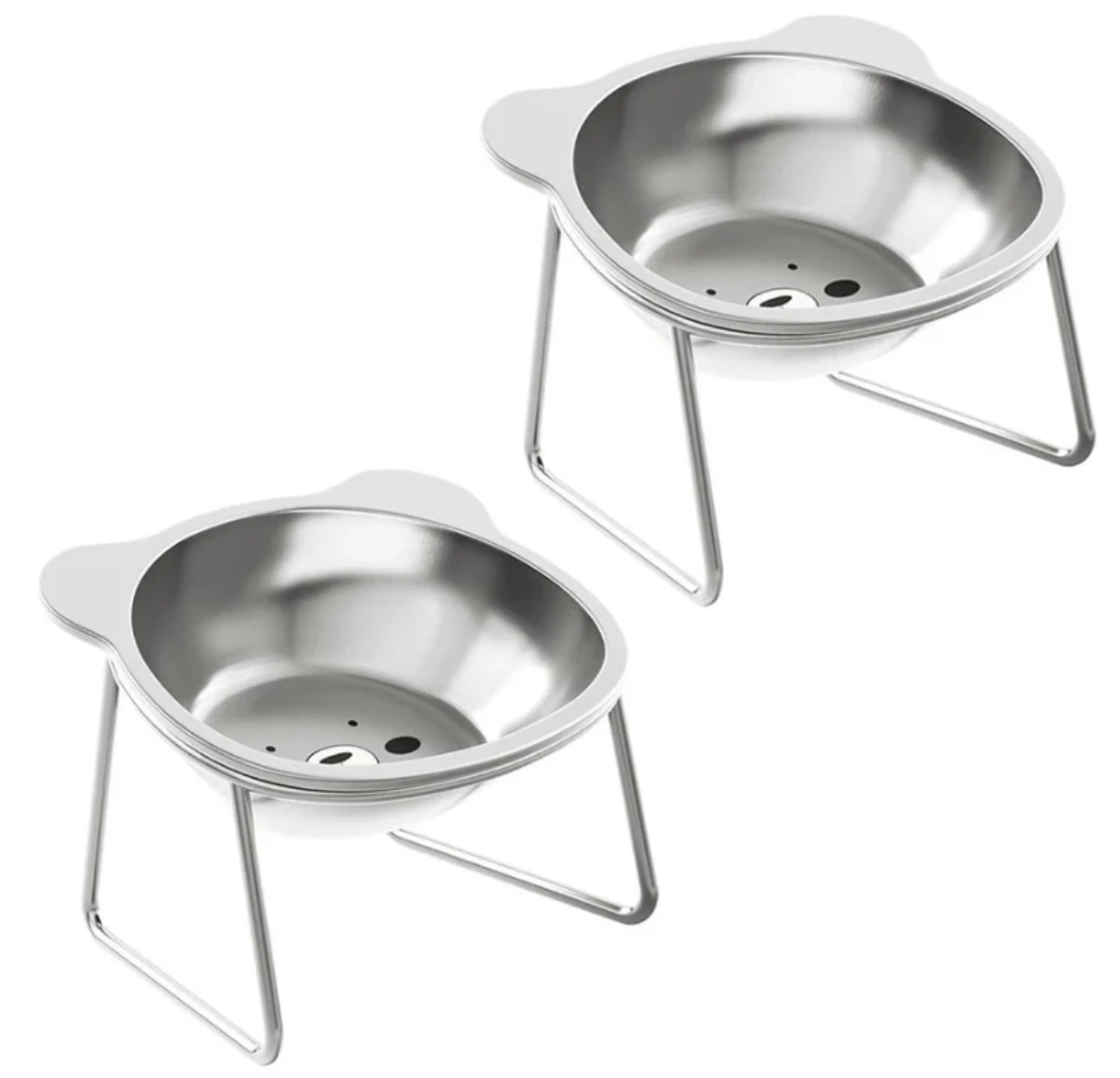Slow Stainless Steel Feeder Bowl for Dogs Meal
