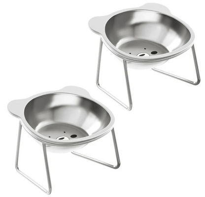 Slow Stainless Steel Feeder Bowl for Dogs Meal