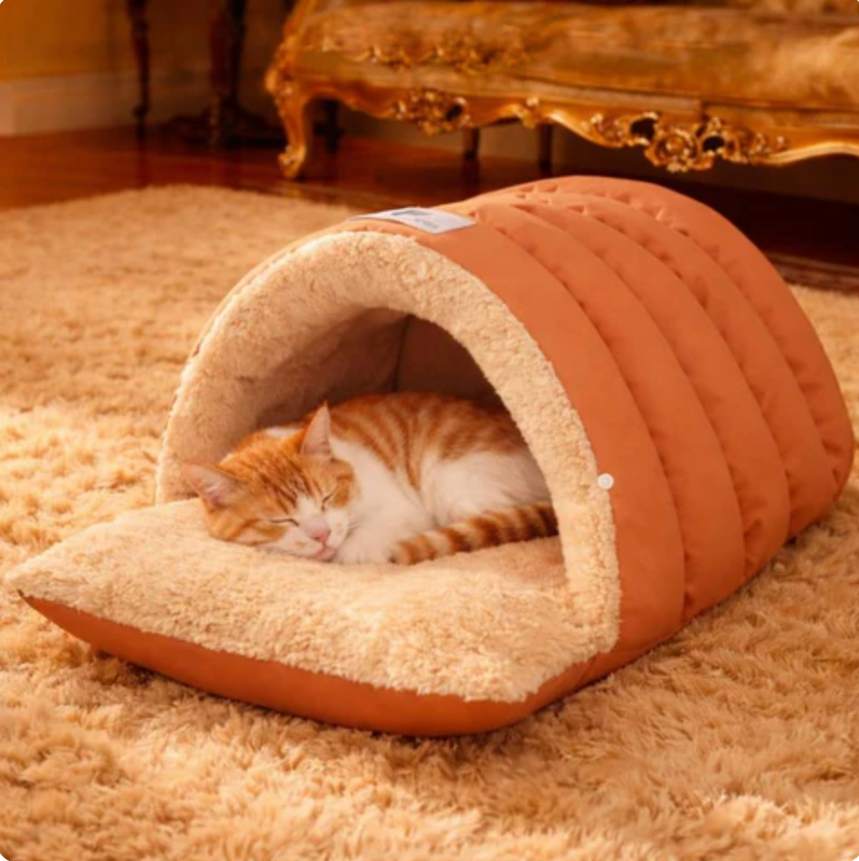 Cozy Bed for Cats & Dogs Safe Haven