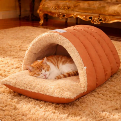 Cozy Bed for Cats & Dogs Safe Haven