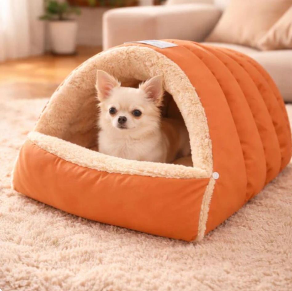 Cozy Bed for Cats & Dogs Safe Haven