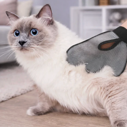 Silicone Massager for Cats & Dogs Less Shedding