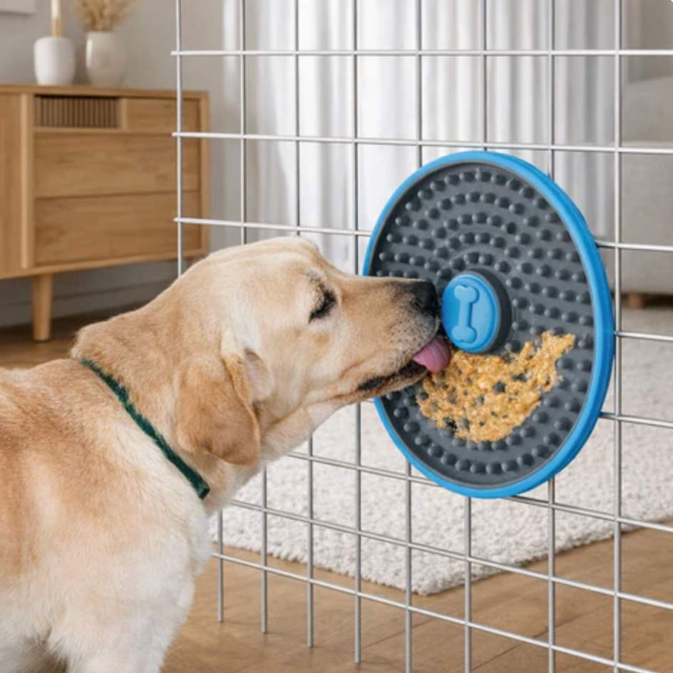 Wall Slow Feeder Lick Mat for Dogs Calm