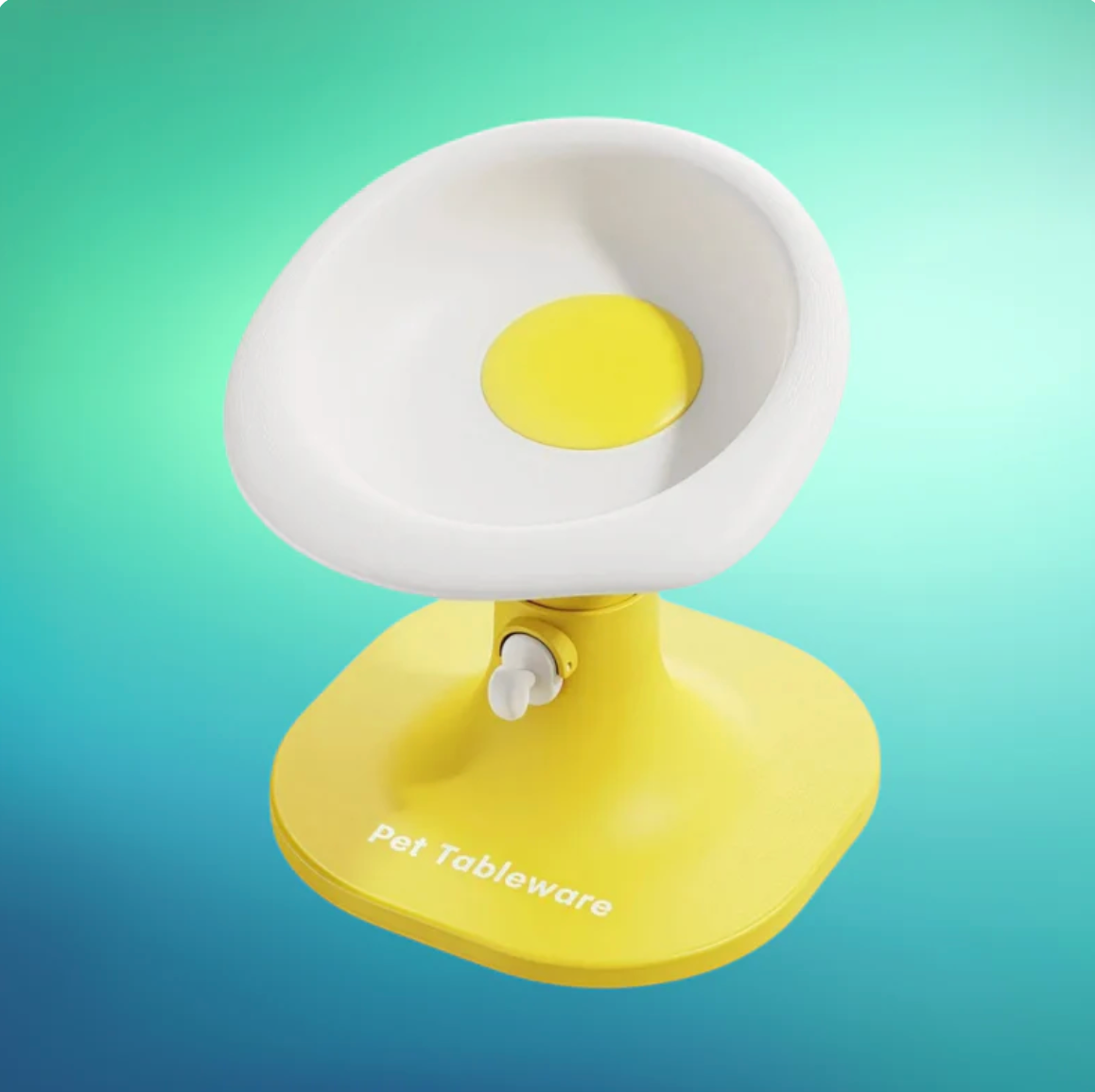 Elevated Slow Feeder Bowl for Cats & Dogs