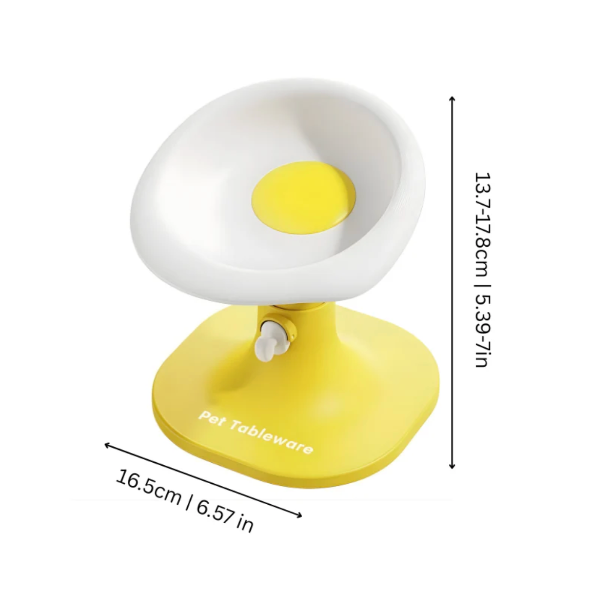 Elevated Slow Feeder Bowl for Cats & Dogs