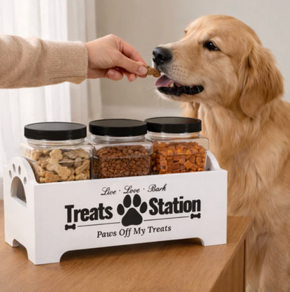 Airtight Treat Jar for Dogs Treats Fresh Organised