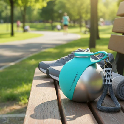 Water Fountain for Dogs Hydrated Anywhere Without Mess