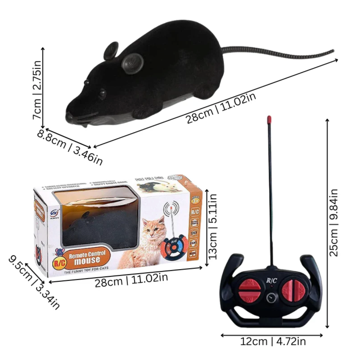 Interactive Toy for Cats & Dogs Moment Hunting