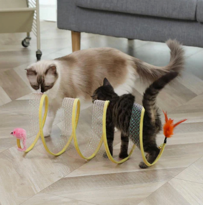 Interactive Tunnel for Cats Endless Exercise Playful Adventures