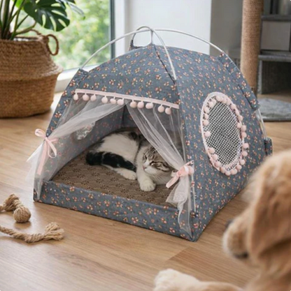 Cozy Bed for Cats Sanctuary Will Safe Peaceful