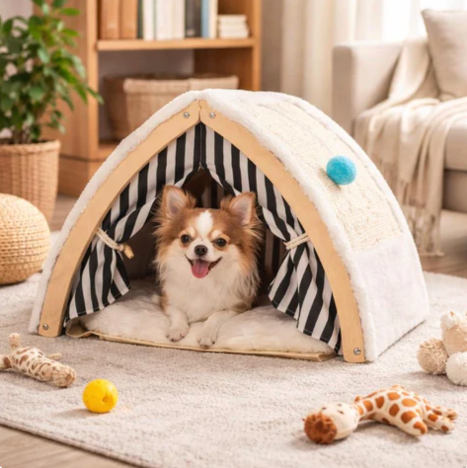 Cozy Scratching Post for Cats Hideaway Rest Play